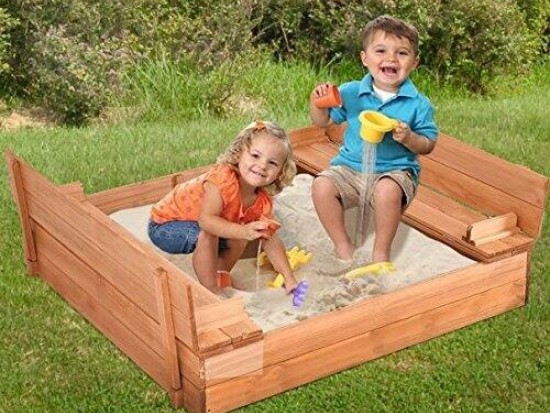 Kids Wooden Sandpits