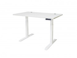 Pro Dual Electric Standing Desk White Frame With Desktop (More Options)