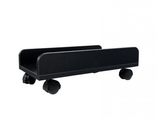 CPU Stand with Wheels Black