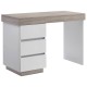 Ariella Writing  Desk 110cm with 3 Drawers White