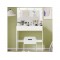 Diego Dressing Table Make-up Table with Mirror and Stool