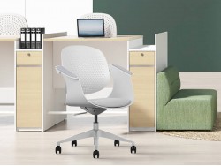 Office Chair F2 Desk Chair Lite Grey | ErgoChoice
