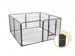 Pet Enclosure 80x79cm - 8 Panels