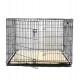 42" Collapsible Metal Crate with Mattress