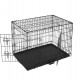 24" Collapsible Metal Crate