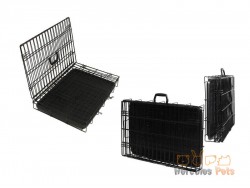 30" Collapsible Metal Crate