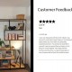 Eja Shelf Asymmetric Display/Bookshelf Oak