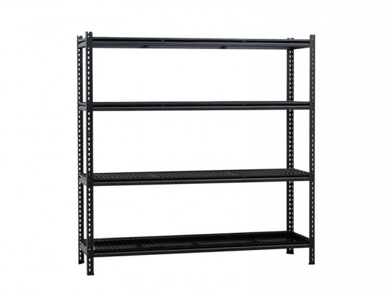 Harden Heavy Duty Garage Storage Wire Shelves 4-Tier Black 183x182x54cm
