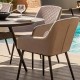 LeCozy Zest Dining Chair - Taupe