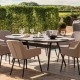 LeCozy Zest Dining Chair - Taupe
